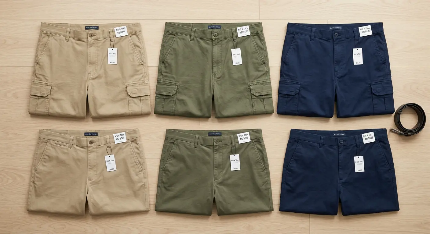 Big and tall shorts