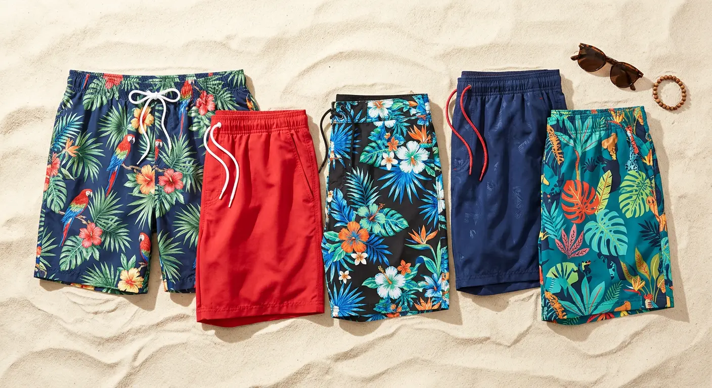 Big and tall swimwear
